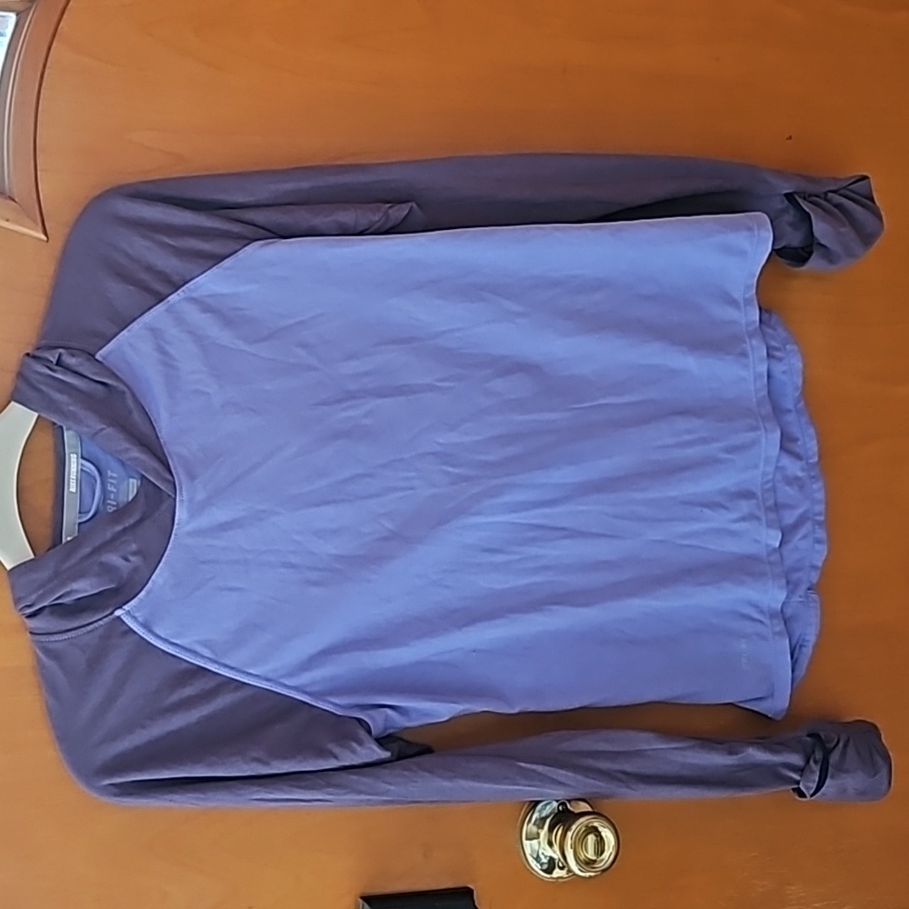 Nike lightweight raglan style hoodie.
